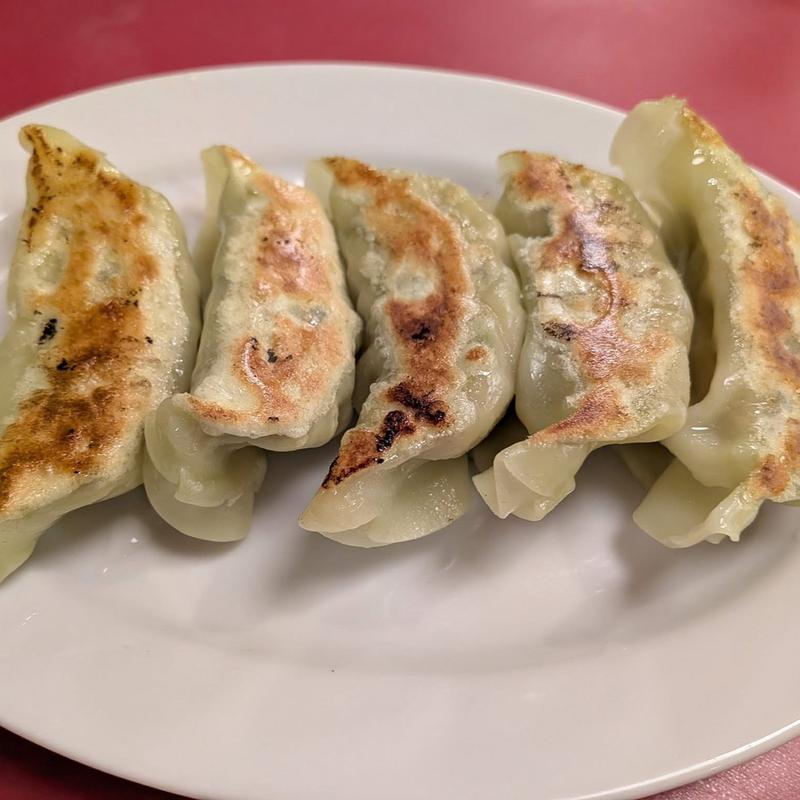 ネギ餃子(手打ラーメン 珍来 千現店)