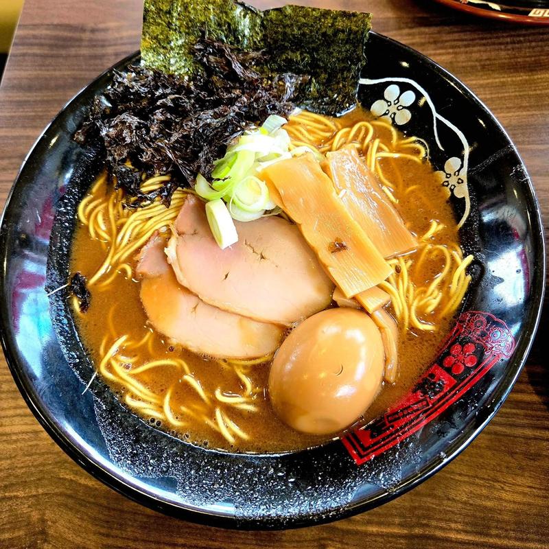 味玉中華そば 天然岩海苔(金澤濃厚中華そば 神仙 倉敷本店)