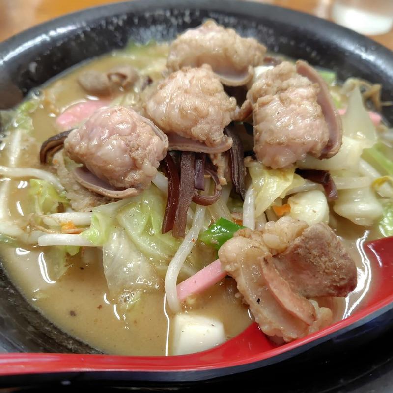 ホルモンちゃんぽん(ちゃんぽん・皿うどん専門店 ちゃんぽん亭（筑前町）)