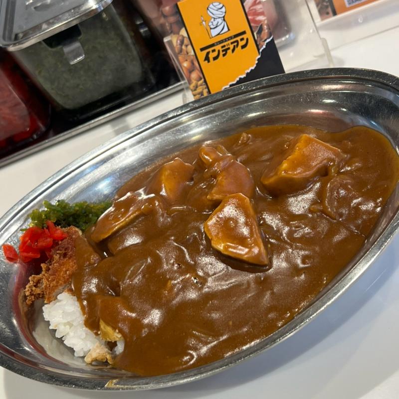 インデアンカツ＆チキン 大辛 (カレーショップ インデアン まちなか店)