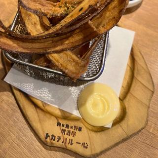 ゴボウチップス(地産地消 十勝帯広 大衆食堂とかち晴ル)