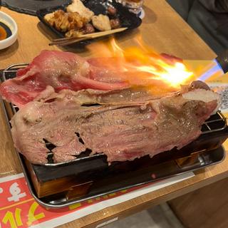 十勝しほろ牛リブロース炙り寿司(地産地消 十勝帯広 大衆食堂とかち晴ル)