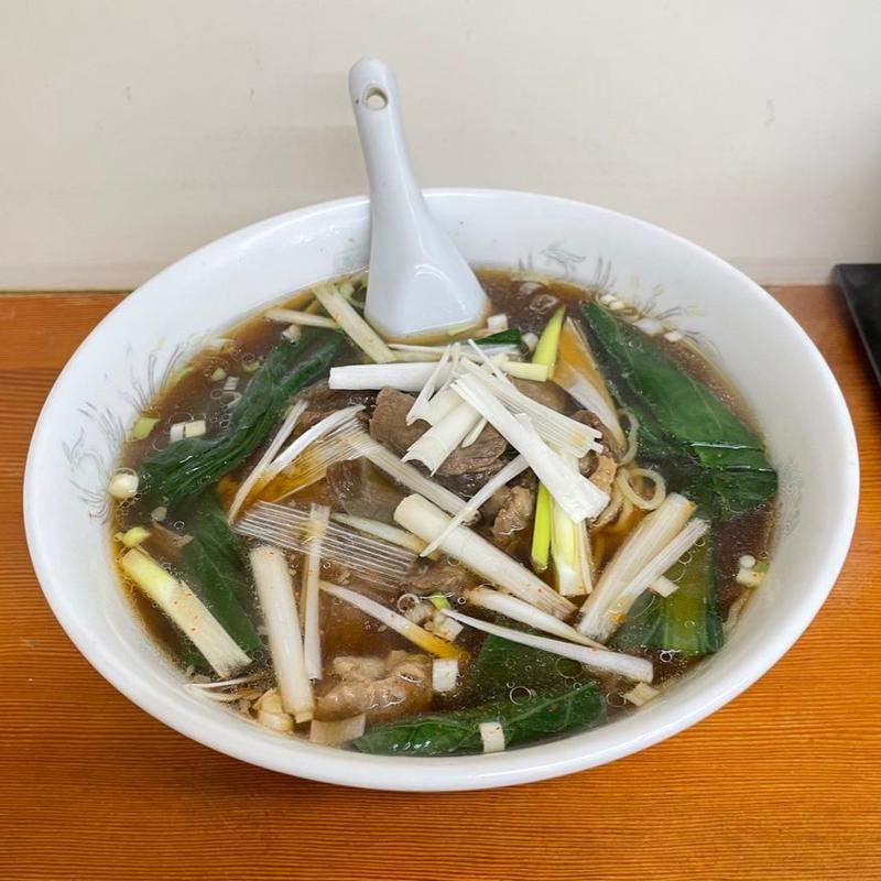 牛すじソバ(東洋一)