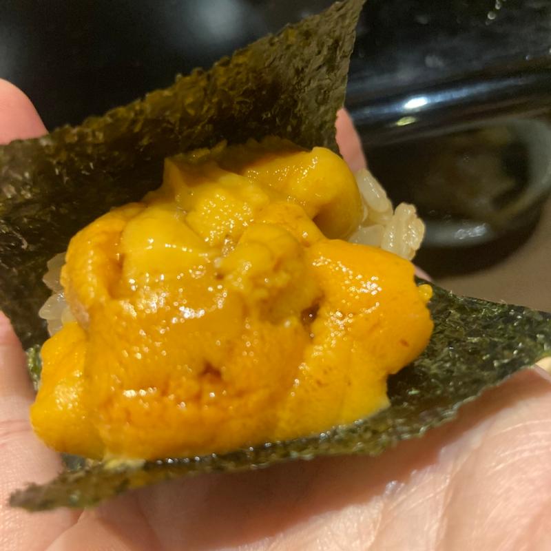 ウニ(日本酒 鮨 ばんど 戸越銀座)