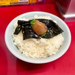 半ライス(ラーメン山岡家 南2条店)