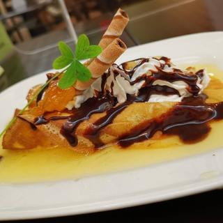 ショコラクレープ(コーヒーとクレープ ありす)