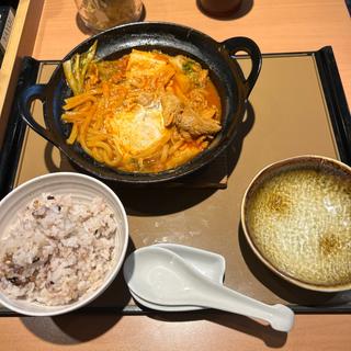 チゲ定食(やよい軒 川口店)