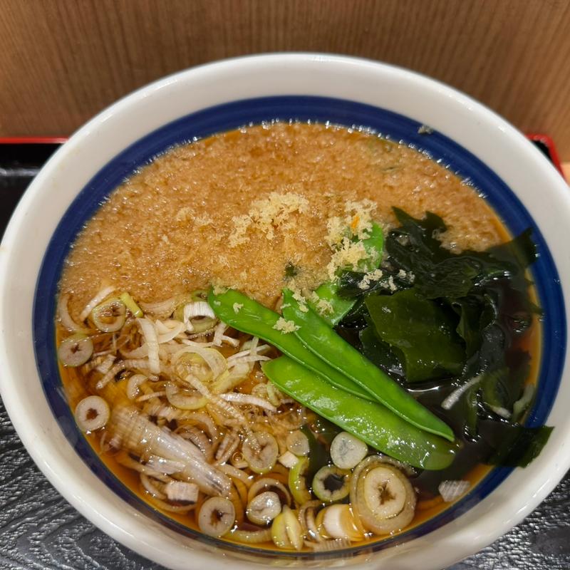 たぬきそば(そば処 信州屋)