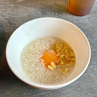 生卵ブースト(札幌豚清湯STYLE とめち屋)