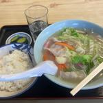 タンメン半ライス(満平 )