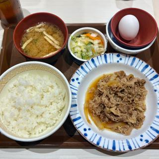 牛皿定食(すき家 札幌ポールタウン店)