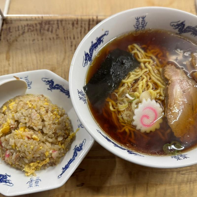チャーハンセット　醤油ラーメン(昇龍)