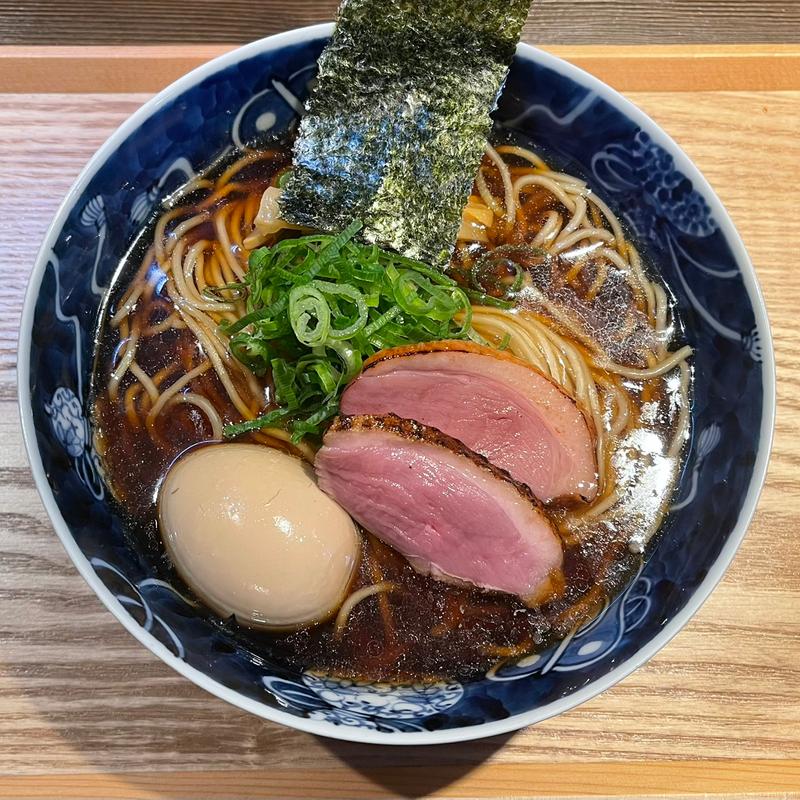 最上鴨中華蕎麦（醤油）(鴨出汁中華蕎麦麺屋yoshiki)