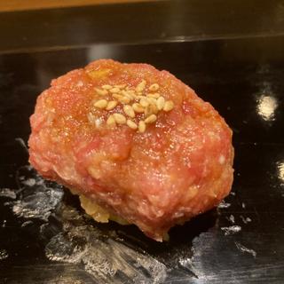 ネギトロ(日本酒 鮨 ばんど 戸越銀座)