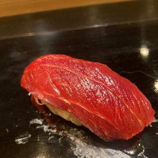 マグロ赤身(日本酒 鮨 ばんど 戸越銀座)
