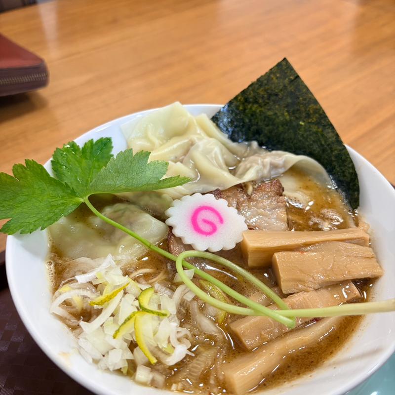 ラーメン＋ワンタン＋メンマ(らーめん理庵)