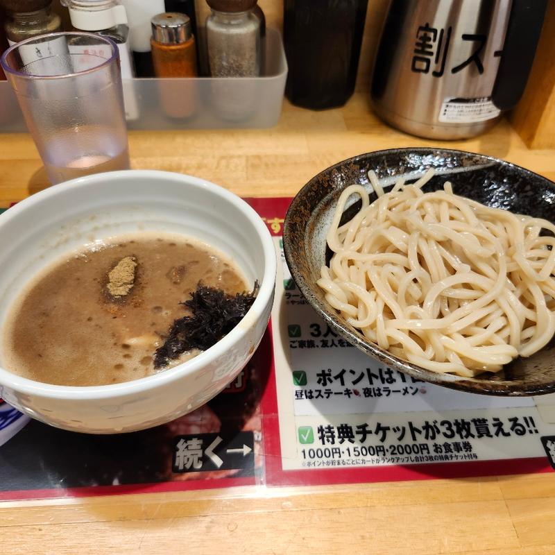 濃厚鶏魚介つけ麺　並(夢ノ弥 )