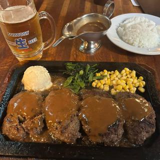 1ポンドハンバーグ(ゴールドラッシュ 渋谷南口店)