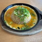 鉄板チャーハン(ラーメン横綱 豊川店)