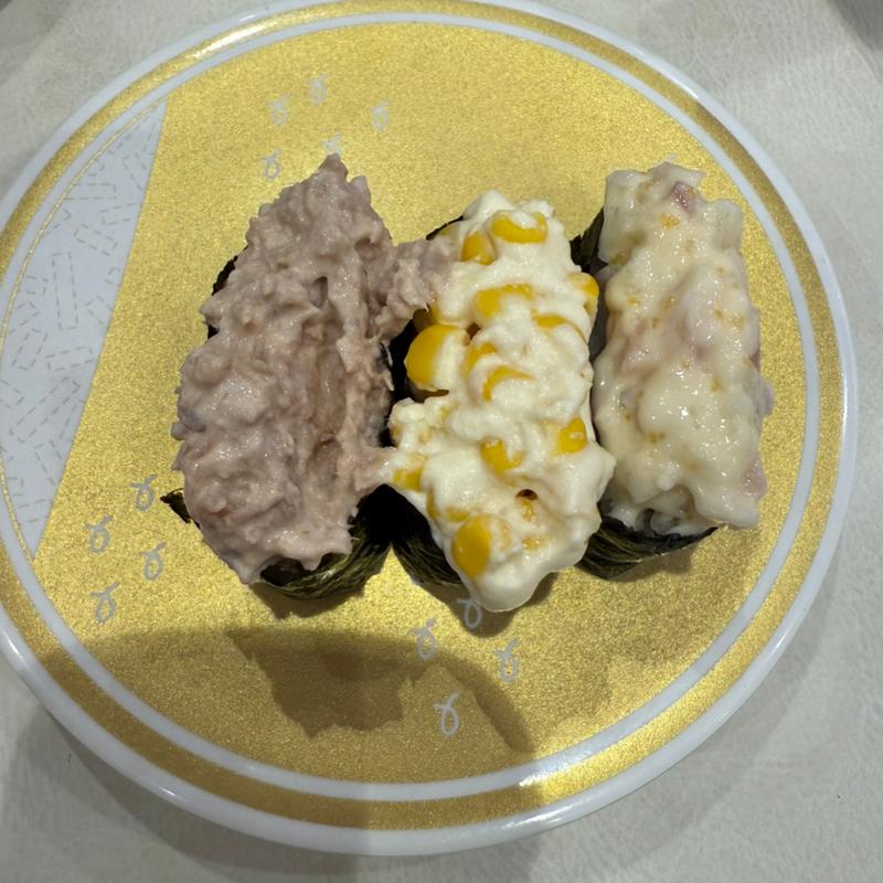 サラダ軍艦三種盛り(はま寿司 足立花畑店  )