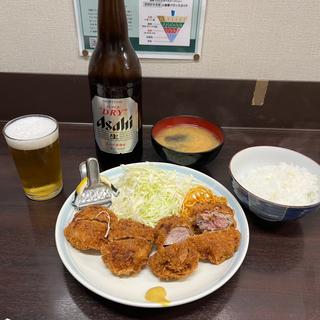 ヒレカツ定食(食庵とんとん)