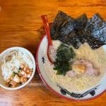 塩ラーメン　半ライス(椿　ラーメンショップ 木立店 )