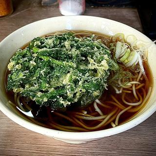 肉丼セット 春菊天(あり賀せいろう )