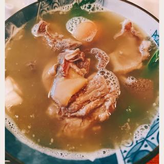 やぎ汁セット(山羊料理ひろ)