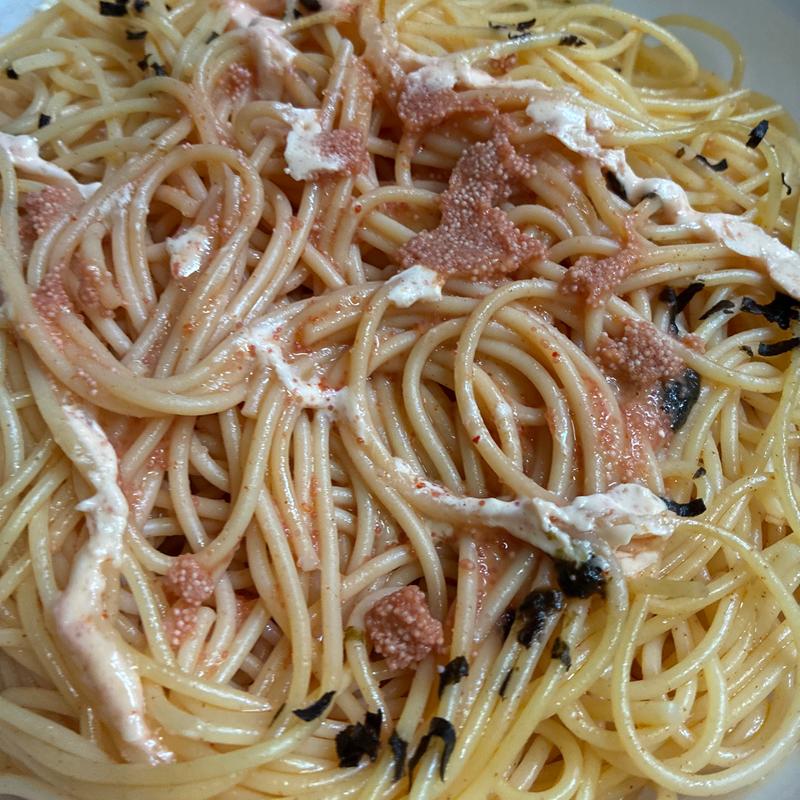 大盛り明太子スパゲティ(ファミリーマート 札幌駅北口店)