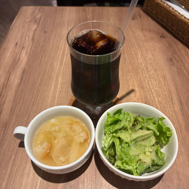 ランチのセット(銀座 ビストロ カツキ 三ツ境店)