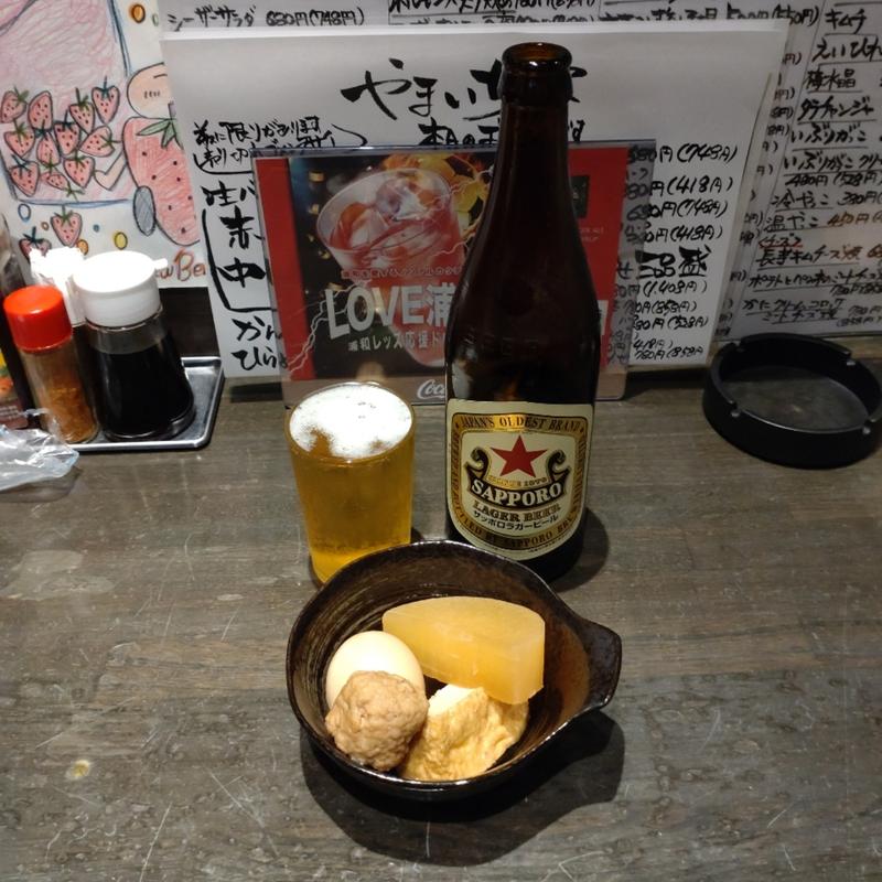 瓶ビール（アサヒプレミアム生ビール熟撰）(やまいち屋)