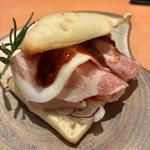 小さなローストポークサンド