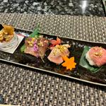 近江牛とオマール海老の金箔コース(近江牛専門店 れすとらん 松喜屋 本店 （マツキヤ）)