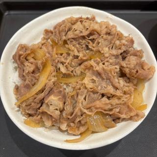 牛めし 大盛(松屋 国立店（マイカリー食堂併設）)