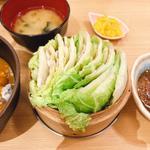 豚と白菜のミルフィーユ定食