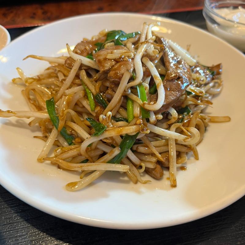 日替わり　レバニラ炒め定食(慶福居)