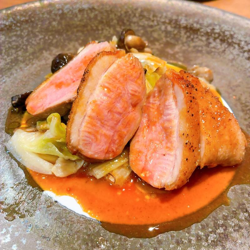 合鴨のロースト（ランチコース）(ビストロ・コションドール )