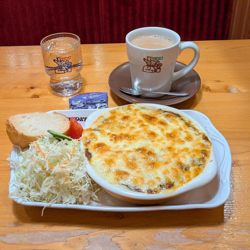 夜コメ(コメダ珈琲店 高田馬場駅前店)