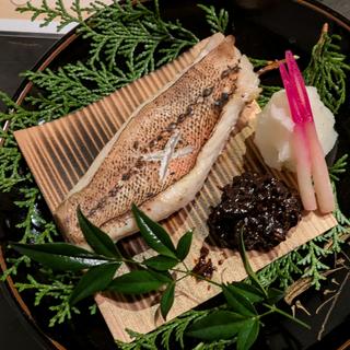 赤魚の杉板焼き(九州料理二代目もつ鍋わたり 立川店)