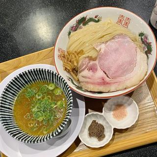 フェニックス塩つけ麺 大盛×2 ロース1枚(麺匠 至誠)
