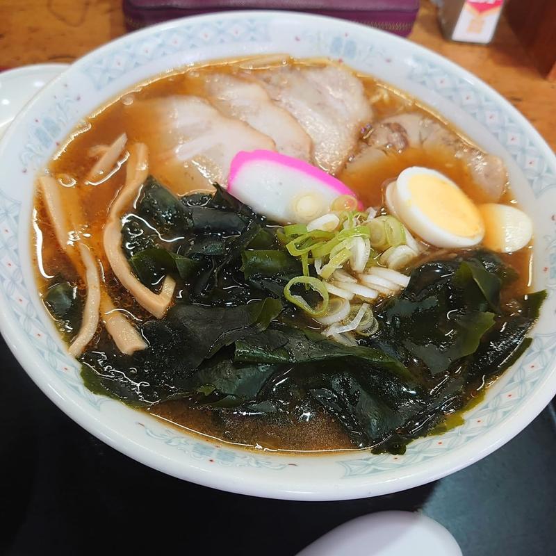 味噌チャーシューメン ワカメ(恵比寿食堂)