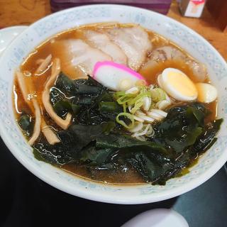 味噌チャーシューメン ワカメ(恵比寿食堂)