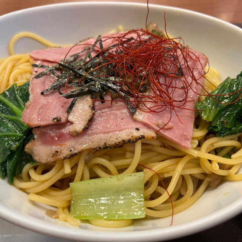 トリュフ香る合鴨と舞茸の 和風しょうゆ仕立て(カフェ・ド・クリエ箱崎町店)