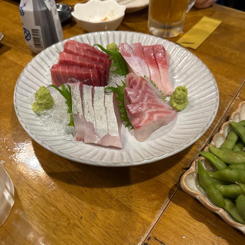 刺身盛合せ(家庭料理 かわじ)