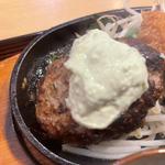 ワサマヨハンバーグとヒレカツセット