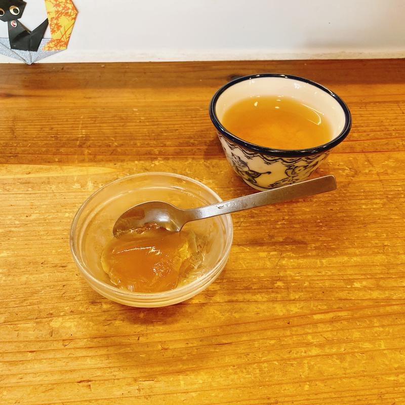 梅酒ゼリー(韓国料理　玉ちゃん家)