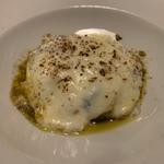 あわびと肝のアルフォルノ