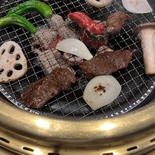 スタミナ切り落とし炭火焼肉