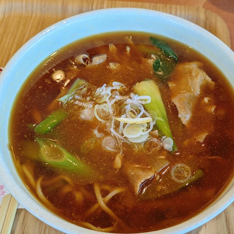 カレー南蛮そば(キッチンＴＡＫＯ（道の駅 多古 あじさい館）)