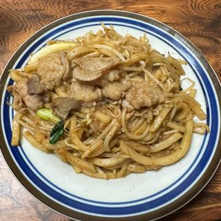 ホルモンうどん